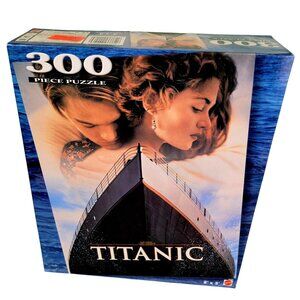 Titanic Movie Vintage 1998 Jigsaw Puzzle 300 Piece New In Box 2 x 3 Games Home